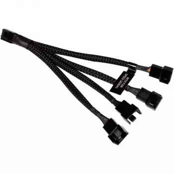 RGB skirstytuvo kabelis Alphacool 18682 juodas plastikinis 150 mm