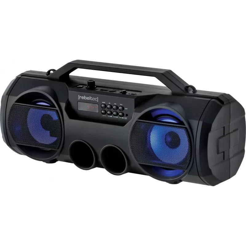 Nešiojamas garsiakalbis Rebeltec SoundBox 440, juodas
