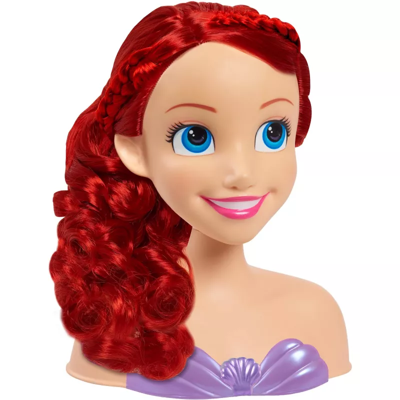 Disney Princess - Ariel Styling Head, makiažo ir šukuosenų galva