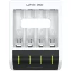 Baterijų įkroviklis Ansmann Comfort Smart buitiniams akumuliatoriams USB