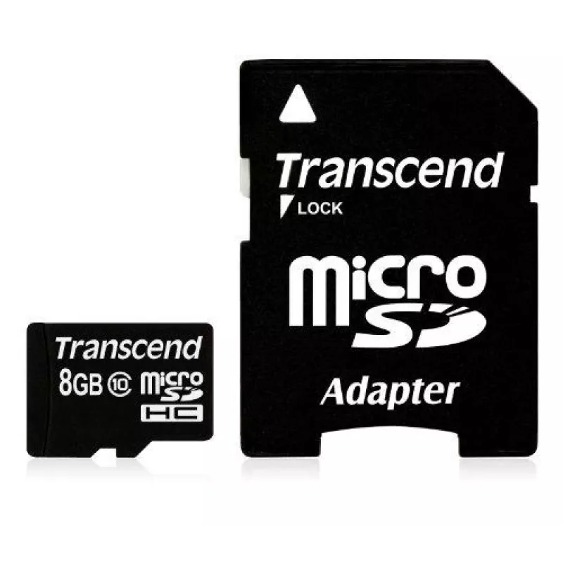 Transcend Premium - Flash atminties kortelė (su microSDHC/SD adapteriu)