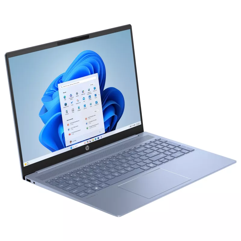HP OmniBook 5 AI 16 2K Core Ultra 5 225U 16GB/512GB SSD Win11 Home - Dangaus mėlyna - 16-af1454ng - klaviatūros išdėstymas gali būti vokiškas