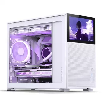 Kompiuterio korpusas Jonsbo D31 MESH Midi Tower baltos spalvos