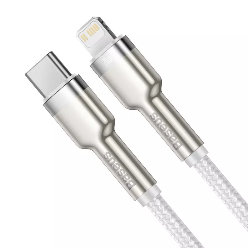 Baseus Cafule laidas 2 m Lightning į USB C greitas įkrovimas ir duomenų perdavimas