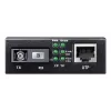 Tinklo medijos keitiklis Cudy MC100GSB-40B — 1x RJ-45 Gigabit, 1x SC vienmodis pluoštas, 1000 Mbit/s, 40 km, juodas