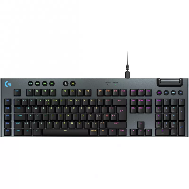 Logitech G915 X Wired Gaming klaviatūra Juoda (UK)