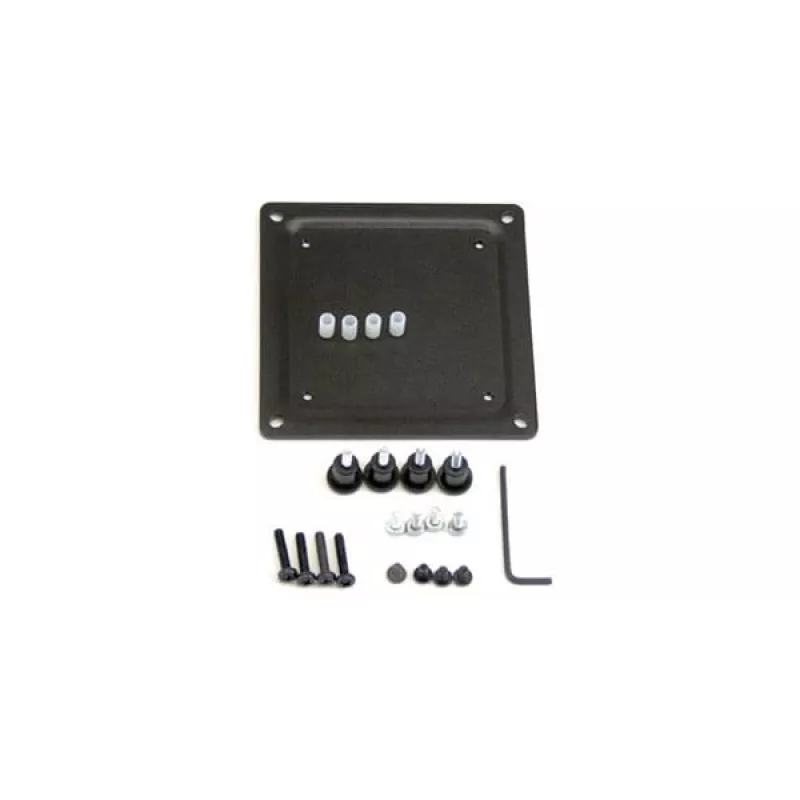 Ergotron 75 mm į 100 mm plokštės keitimo rinkinys, juodas plienas