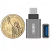 UNITEK Y-A025CGY kabelio sąsajos / lyties adapteris USB Type-C USB Type-A Metalinis