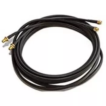 Poynting - antenos priedas - kabelis - A-CAB-109 - SMA (M) į SMA (F) - 10 m dvigubas HDF-195 mažų nuostolių kabelis (A-CAB-109)