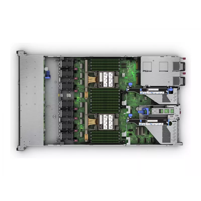 HPE ProLiant DL360 Gen11 - 1U - dvipusis - 1 x Xeon Sidabrinė 4510 / 2,4 GHz - RAM 64 GB - SATA/SAS/NVMe - Hot-Swap 6,4 cm (2,5 colio) (Smart Choice)