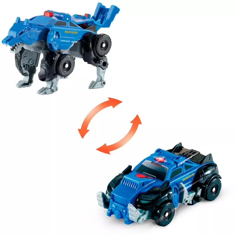 Switch & Go Dinos - OneClick-Mini-Wolf, žaidimų figūrėlė