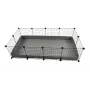 C&C modulinis narvas 4x2 145 x 75 cm sidabrinis