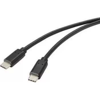 Renkforce RF-4716842 USB kabelis 2 m USB 2.0 USB A USB C juodas (RF-4716842)