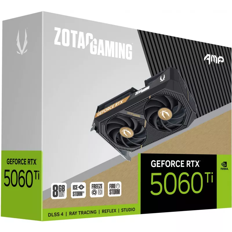 Vaizdo plokštė Zotac GAMING GeForce RTX 5060 Ti AMP