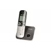 Panasonic KX-TG6811 DECT telefonas su skambintojo ID, juodos spalvos