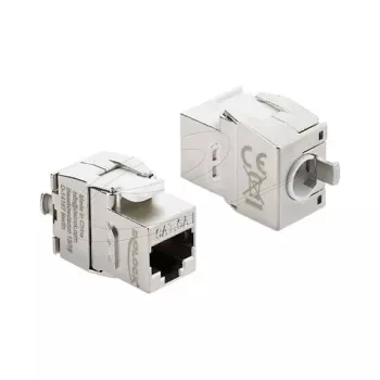 Keystone modulis RJ45 Cat.6A be įrankių, DELOCK 90990, mėlynas