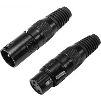 3 kontaktų XLR jungtis Omnitronic 30200097 — audio signalo jungtis (kištukas/lizdas)