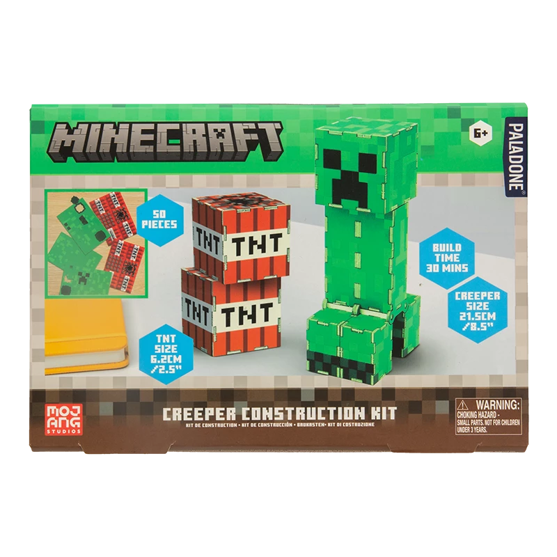 Konstravimo rinkinys Paladone Minecraft Creeper – surenkama Creeper figūrėlė