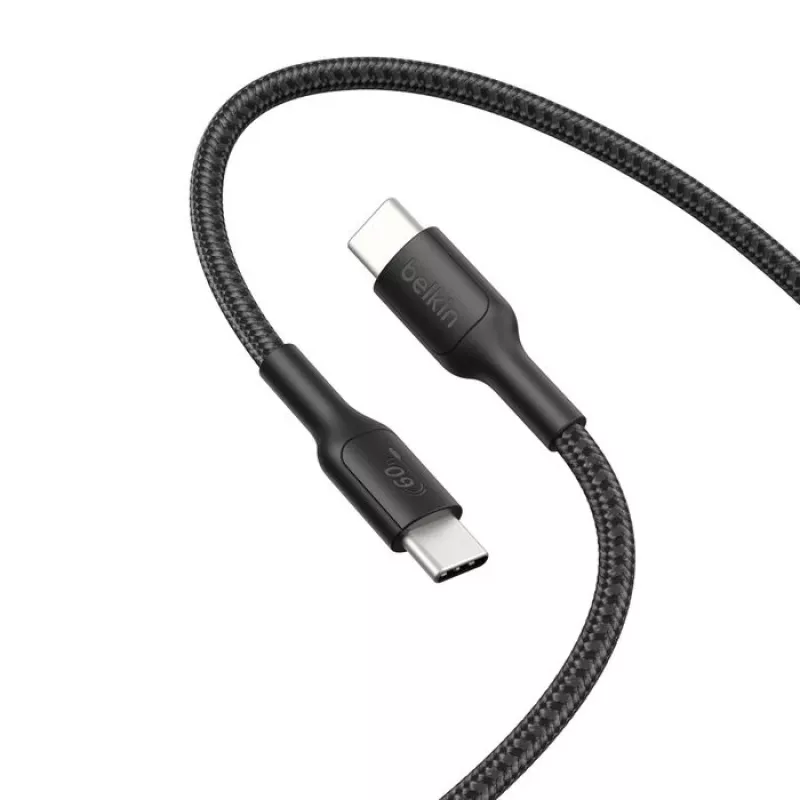 Belkin USB-C/USB-C žaidimų laidas 2 m pintas Switch 2 ENA008hq2MBK (ENA008HQ2MBK)