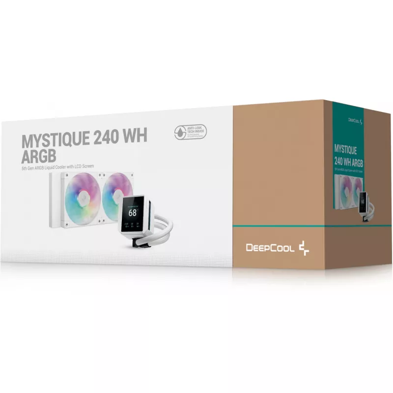All-in-one skystis aušintuvas DeepCool Mystique 240 WH ARGB