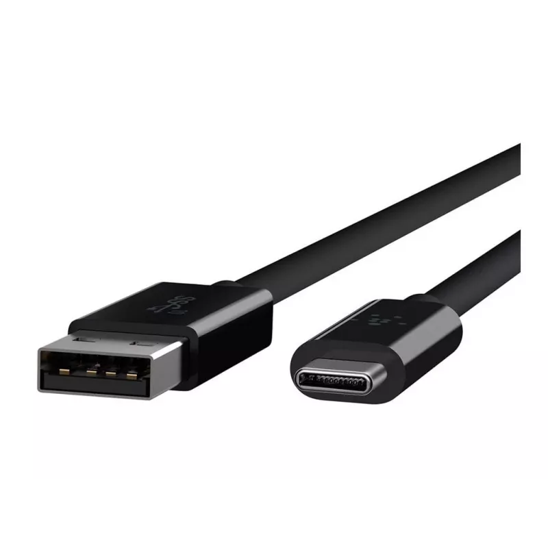 USB kabelis Belkin USB-A – USB-C 0,9 m F2CU029BT1M-BLK