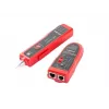 LANBERG tinklo kabelių testeris NT-0501 — RJ-11/RJ-12/RJ-45 palaikymas, maksimalus ilgis 250 m, įmontuota baterija, LED indikatoriai, juodas