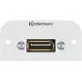 Kindermann 7441000588 lizdas DisplayPort aliuminis (7441000588)