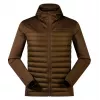 Vyriškas Berghaus striukė su gobtuvu, hibridinis modelis, M dydis, ruda