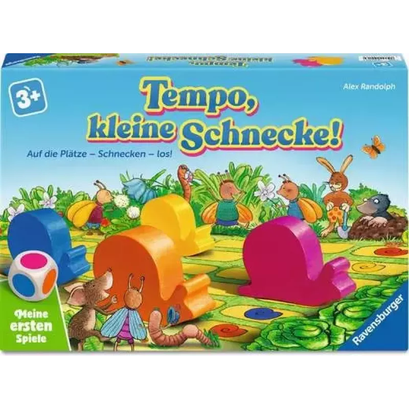 Mano pirmieji žaidimai - Tempo, sraigė, šeimos žaidimas