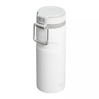 Termo butelis STANLEY Iceflow Daily usage 470 ml, nerūdijantis plienas, atverčiamas dangtelis, baltas