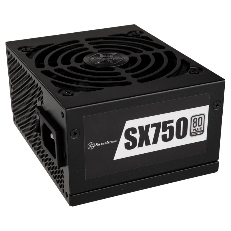 Maitinimo blokas SidabrinėSTONE SX750 Platinum 750W 80 Plus Platinum, SFX-L formos