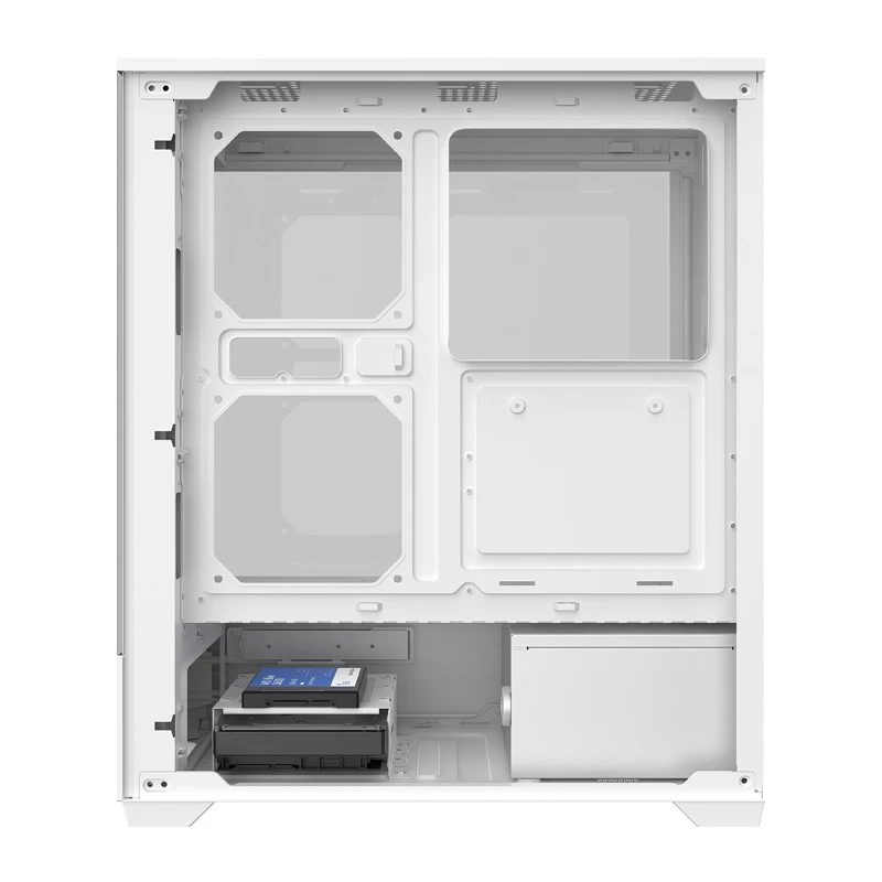 Kompiuterio korpusas DarkFlash C365 (baltas) suderinamas su ATX / mATX / Mini-ITX