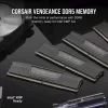 DIMM 96 GB DDR5-5600 (4x 24 GB) Quad-Kit, atmintis juoda, CMK96GX5M4B5600C40, Vengeance, INTEL XMP