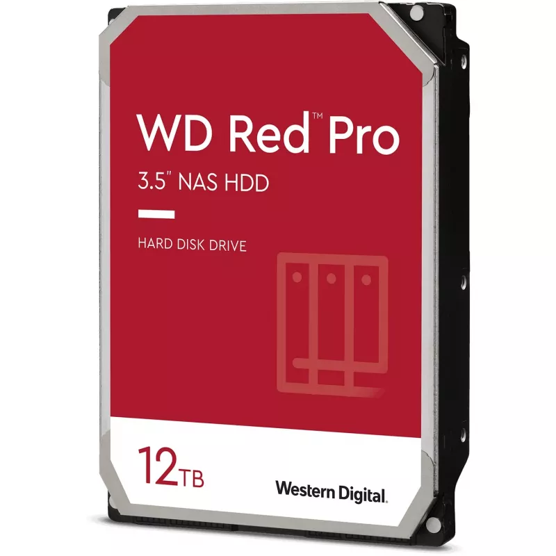 WD WD121KFBX saugojimo diskas raudonas