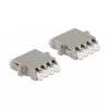 Optical Fiber Coupler DeLOCK LC Quad female to LC Quad female vienmodis