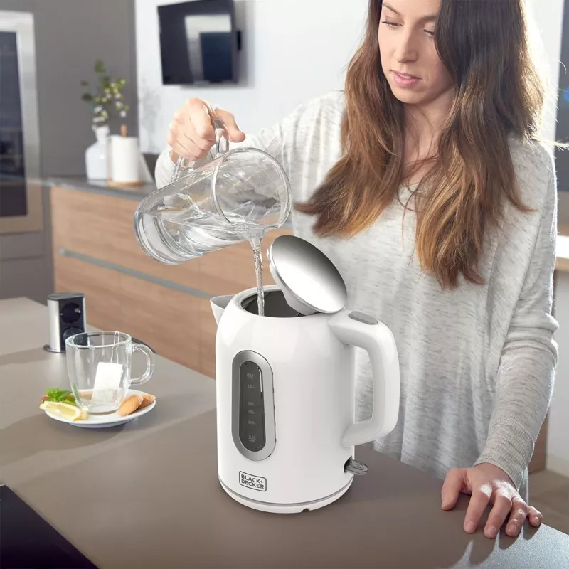 Elektrinis virdulys Juoda & Decker 1,7 L 2200 W baltas