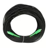 Extralink SC/APC-SC/APC Patch Cord, apvalus, kabinamas, vienmodis, simpleksinis, G.657A2, 15 m