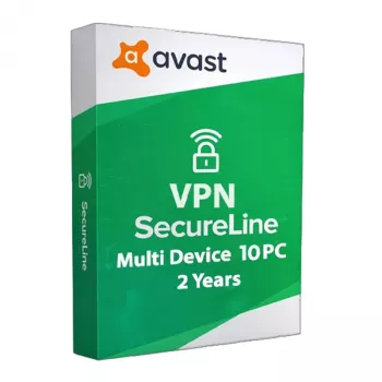 Avast SecureLine VPN | 10 Devices | 2 metai | Pasaulinis