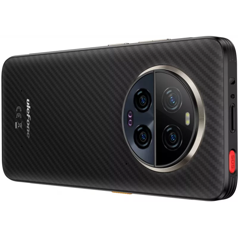 Ulefone Armor 23 Ultra 5G 12/512GB Elite Juoda be įkroviklio
