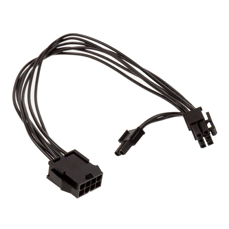 Maitinimo laidas Kolink PCIe 8 kontaktų į ATX/EPS 8 kontaktų 0,35 m juodas