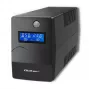 Qoltec Monolith UPS Double-conversion Online 0,65 kVA 360 W 2 AC lizdai