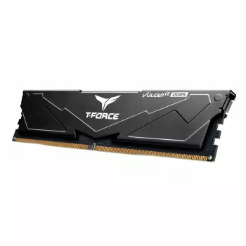 Team Group VULCAN FLABD516G6000HC3001, 16 GB, 1 x 16 GB, DDR5, 6000 MHz, 288-pin DIMM, juoda