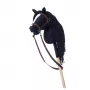 Lazdelinis arkliukas HOPPIHORSE Hobby Horse A4 juodas