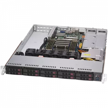 Supermicro A+ Server 1114S-WTRT - Serveris - Rack Mount - 1U - 1-Way - RAM 0 GB - SATA - Hot-Swap 6,4 cm (2,5 inch) - be HDD - AST2500 - 10 GigE - Monitorius: jokio