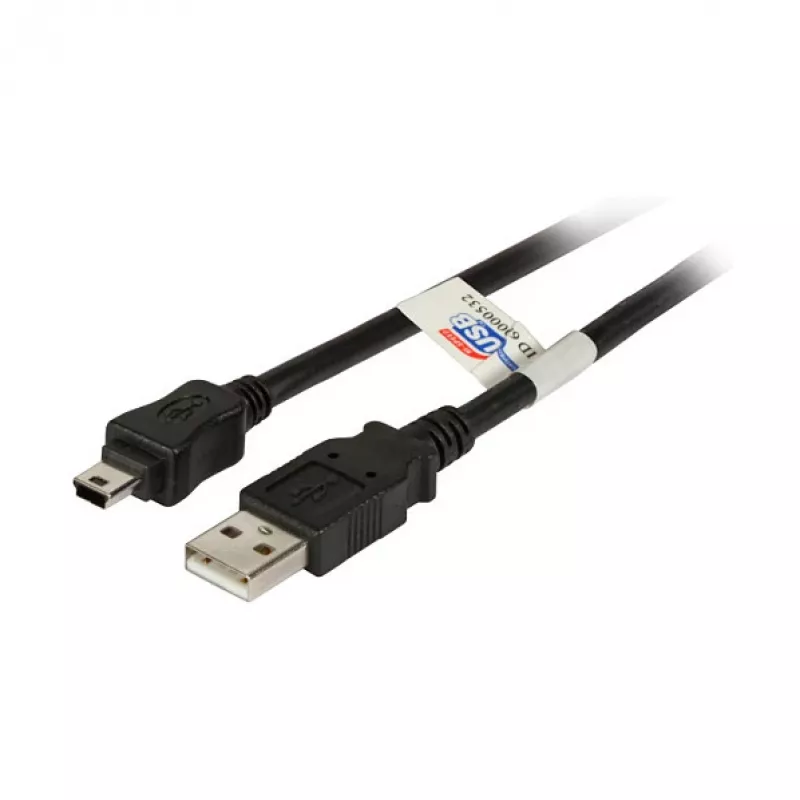 Efb K5251SW.1,8 USB kabelis, juodas