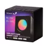Išmanioji stalo lempa Yeelight Cube — įvairiaspalvė, Wi‑Fi/Bluetooth, 2,4 GHz, Bluetooth 5.0, AC 100–240 V, 1,5 m laidas, juoda