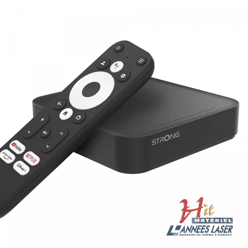 Strong LEAP-S3 Smart TV Box juoda 4K Ultra HD 16 GB Wi-Fi Ethernet LAN