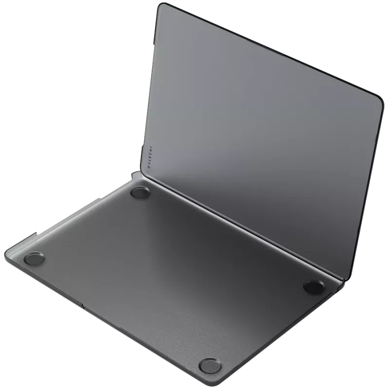 Satechi Eco Hardshell dėklas ST-MBAM2DR, skirtas MacBook Air 13 M2, tamsus