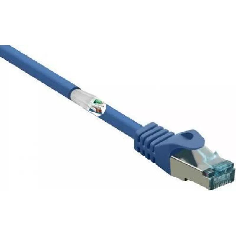 Renkforce RF-5047500 tinklo kabelis mėlynas 2 m Cat6a S/FTP (S-STP) (RF-5047500)