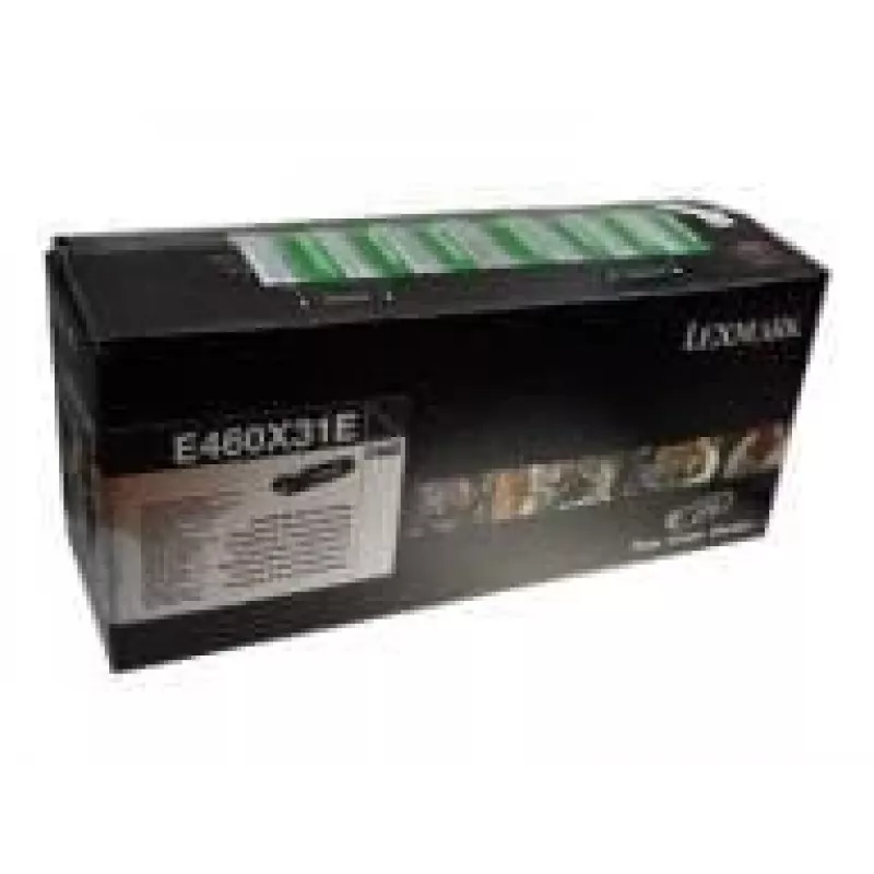 Lexmark E460X31E Tonerio kasetė, 10000 puslapių, juoda